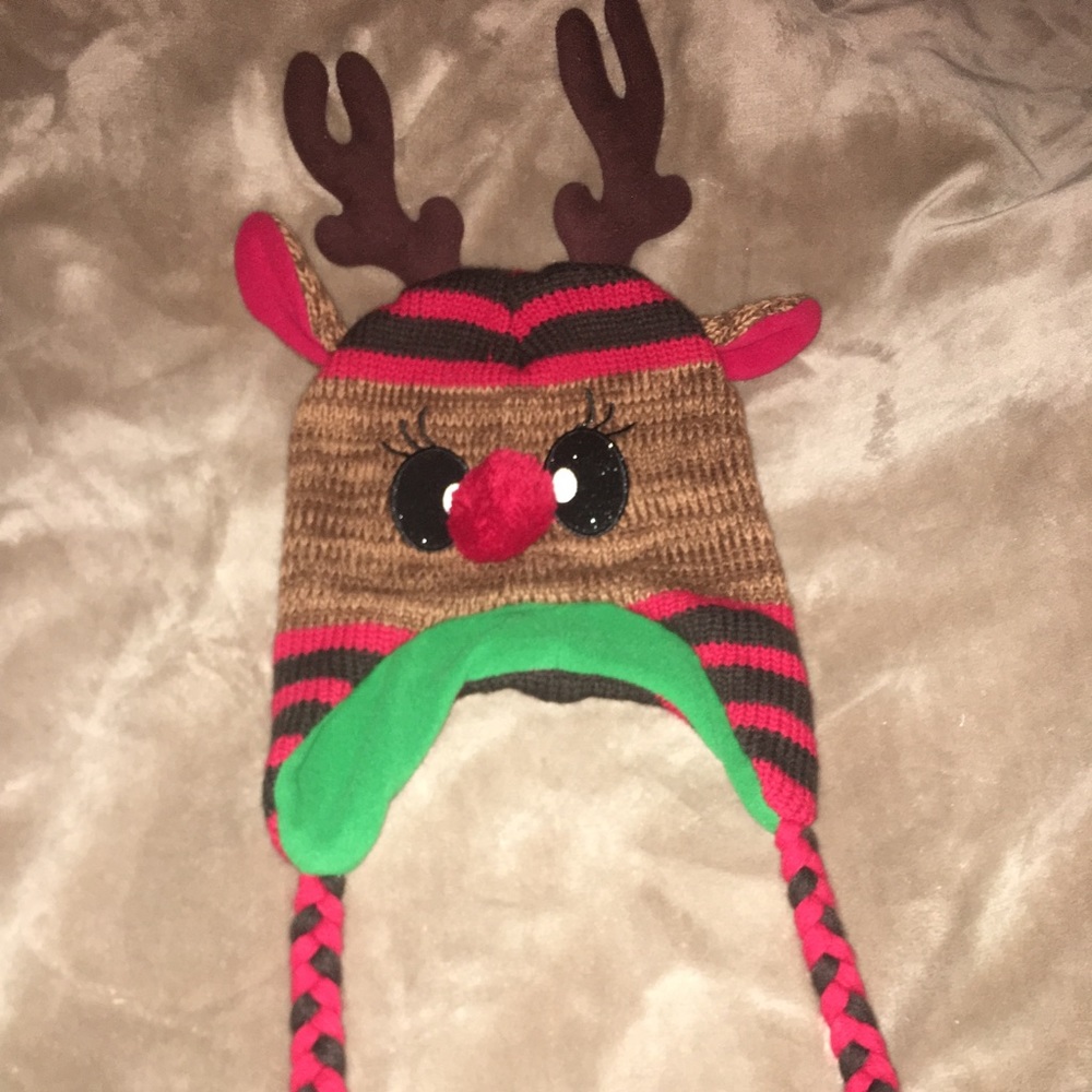 Rudoph the Red Nosed Reindeer Hat